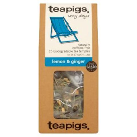 Teapigs Lemon & Ginger Tea 15pk