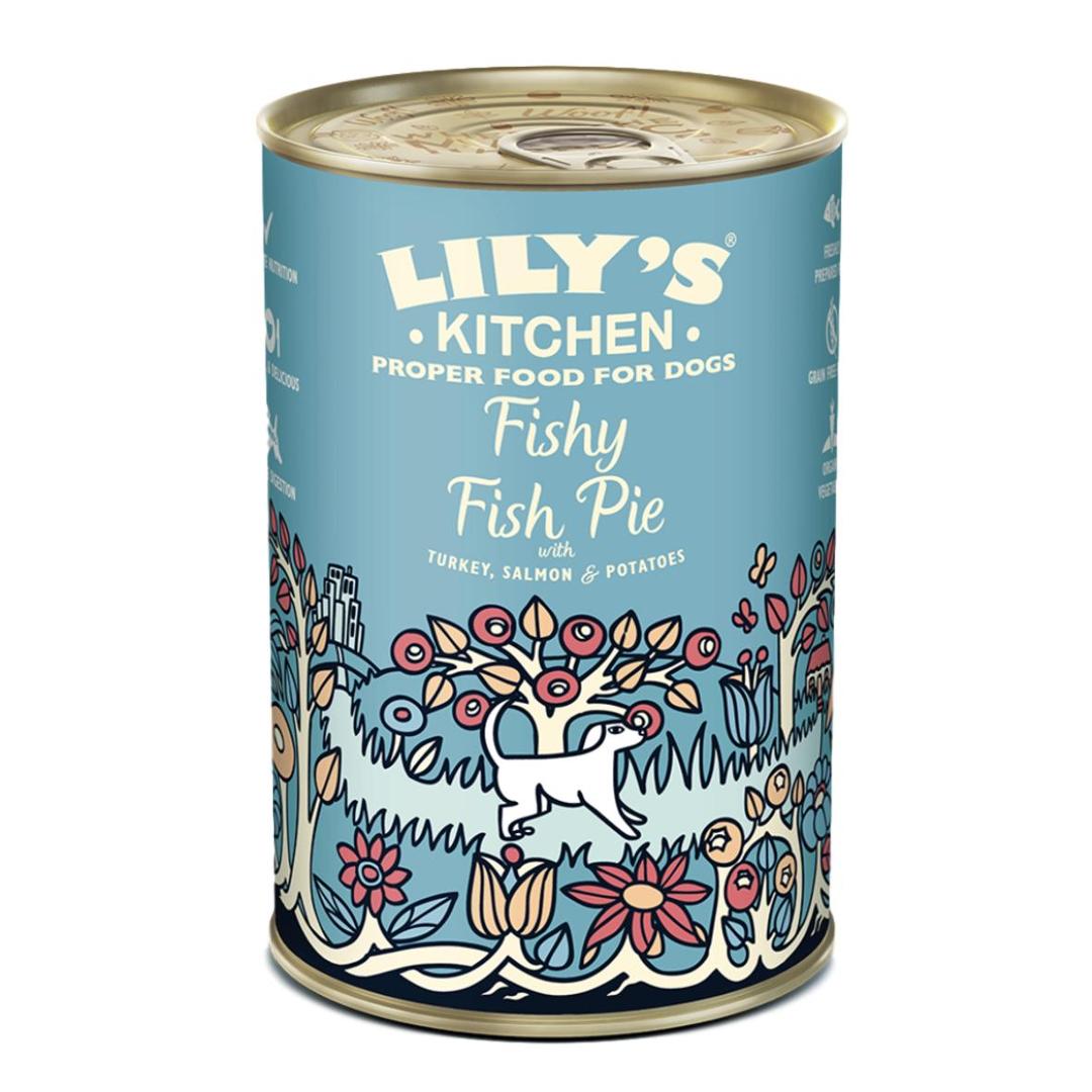 Lilys Kitchen Wet Food Fishy fish pie tin