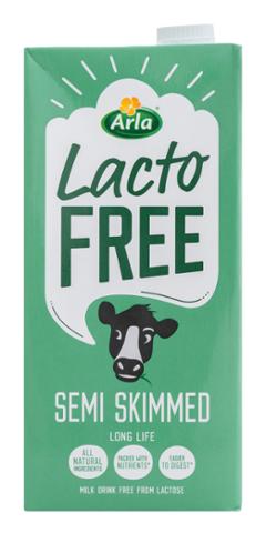 Arla Lactofree Long Life Semi Skimmed Milk