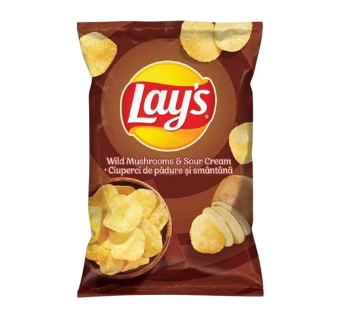 Lay's Wild Mushrooms & Sour Cream