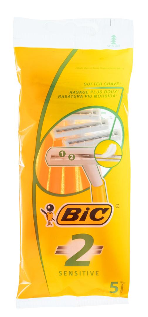 Bic 2 Sensitive Disposable Razors 5pk