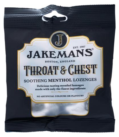 Jakemans Throat & Chest Soothing Menthol Lozenges