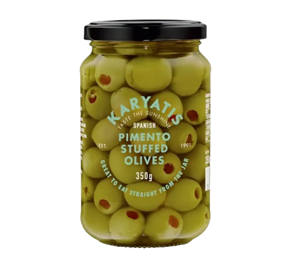 Karyatis Spanish Pimento Stuffed Olives
