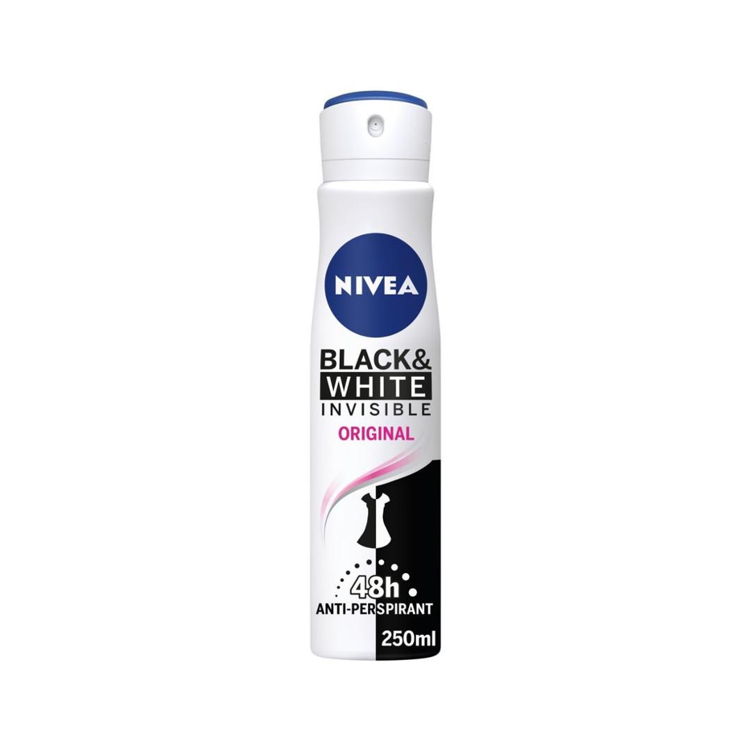 Nivea Black & White Original Anti-Perspirant Deodorant Spray