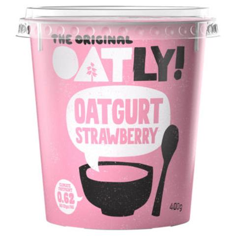 Oatly! Strawberry Oatgurt