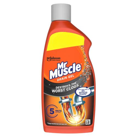 Mr Muscle Drain Gel Plughole Unblocker