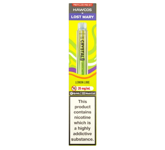 Hawcos x Lost Mary Lemon Lime Prefilled Pod Kit