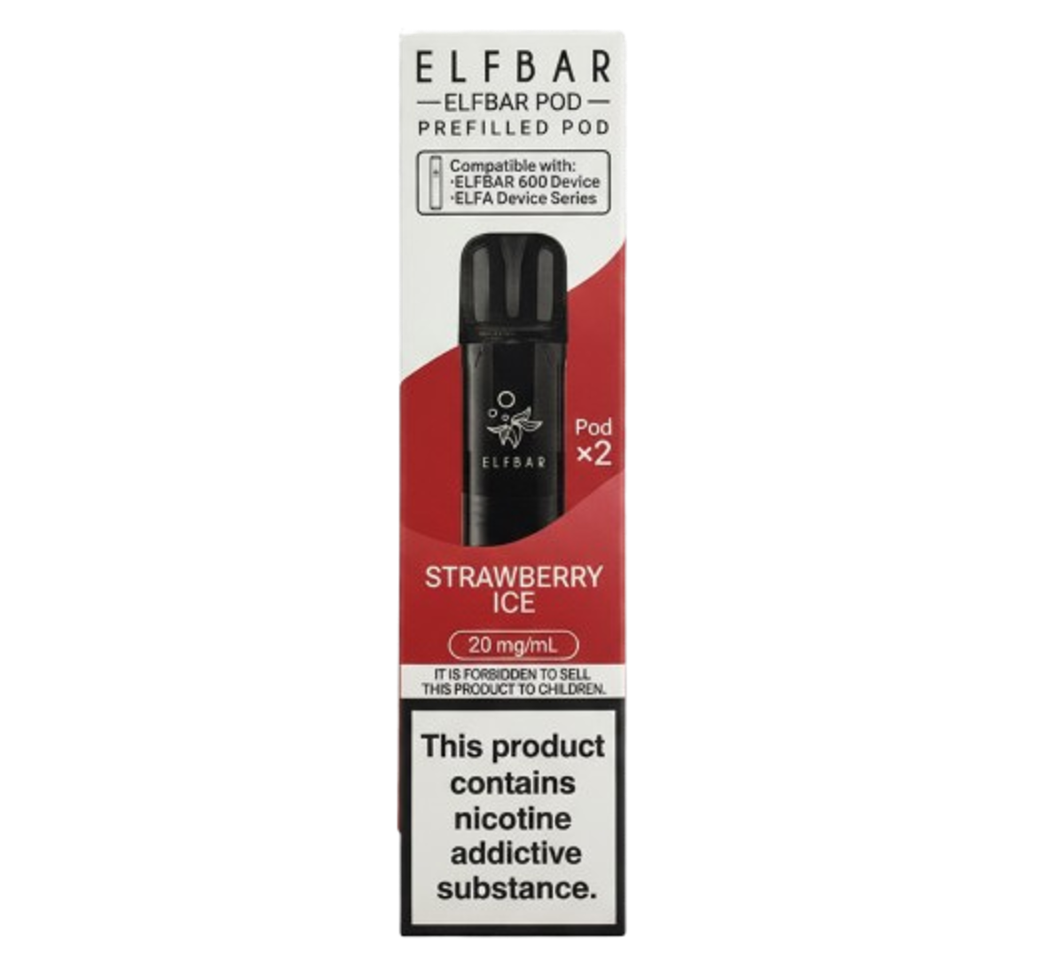 Elfbar Strawberry Ice Prefilled Pod