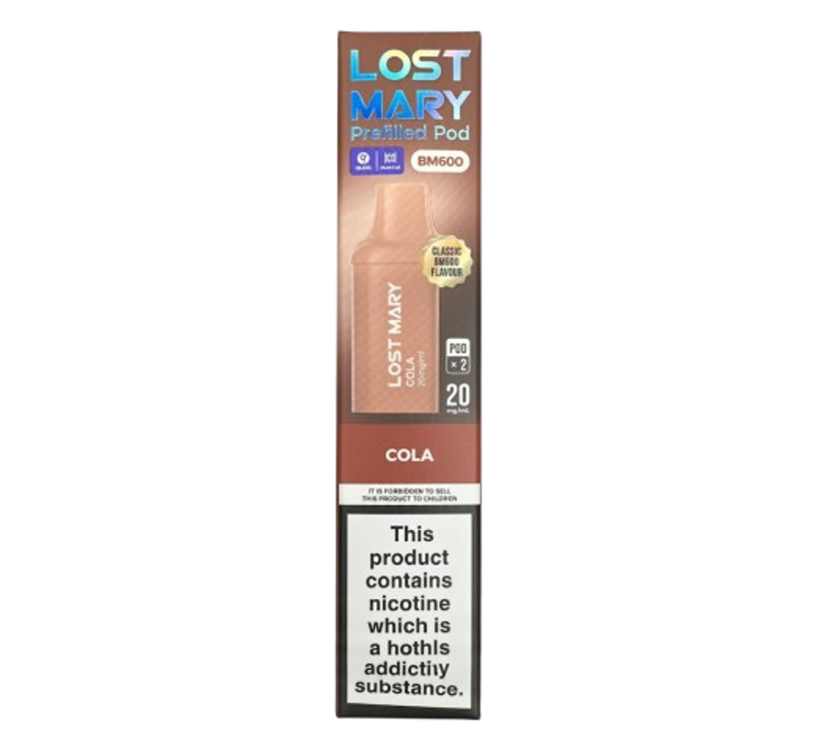 Lost Mary BM600 Cola Prefilled Pod