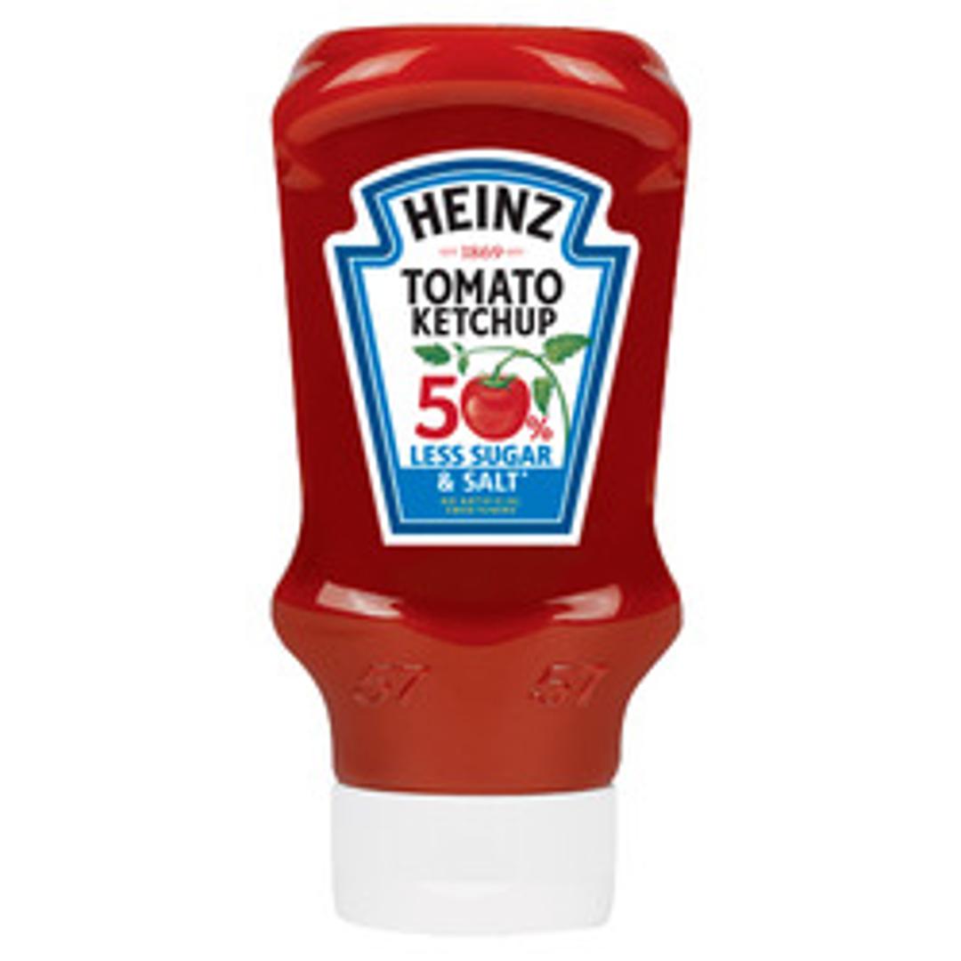 Heinz Tomato Ketchup 50% Less Sugar & Salt