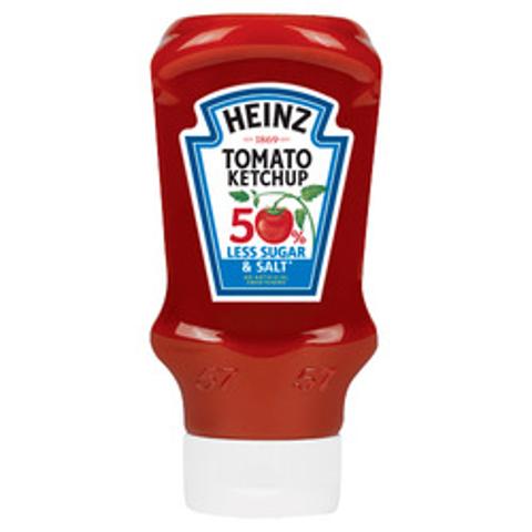 Heinz Tomato Ketchup 50% Less Sugar & Salt