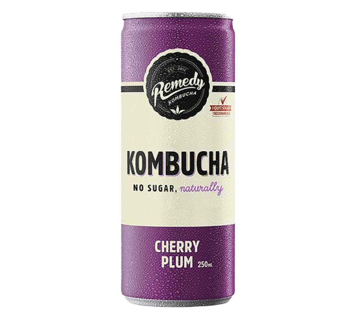 Remedy Kombucha Cherry Plum