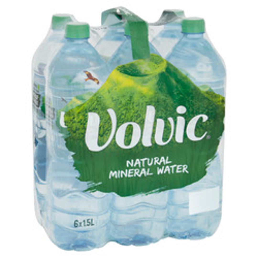 Volvic Natural Mineral Water 6pk
