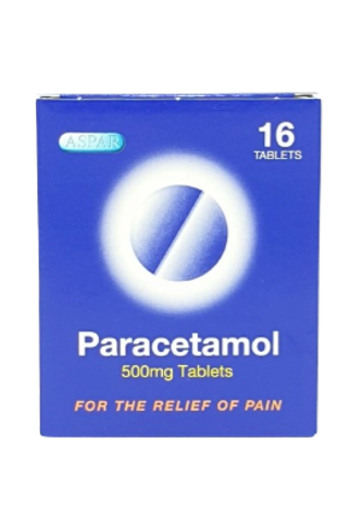 Aspar Paracetamol 16pk