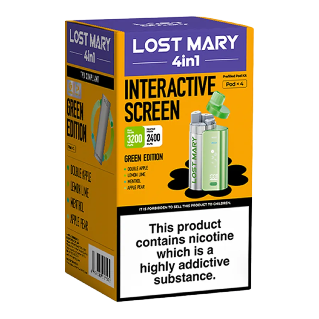 Lost Mary 4in1 Interactive Screen Green Edition