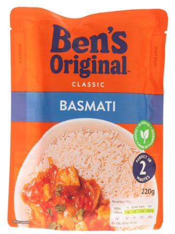 Ben's Original Basmati Microwave Rice