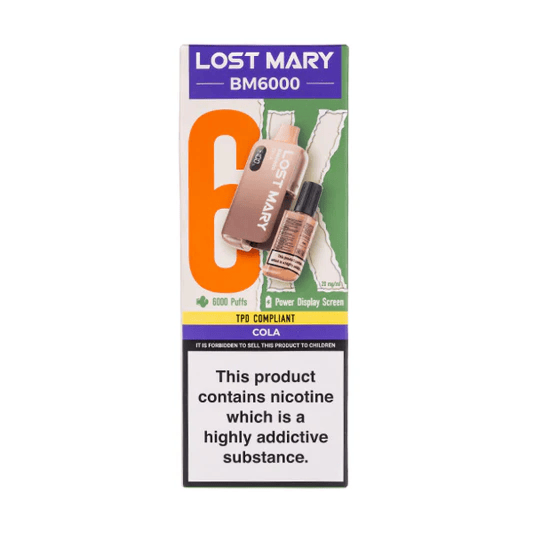 Lost Mary BM6000 Cola