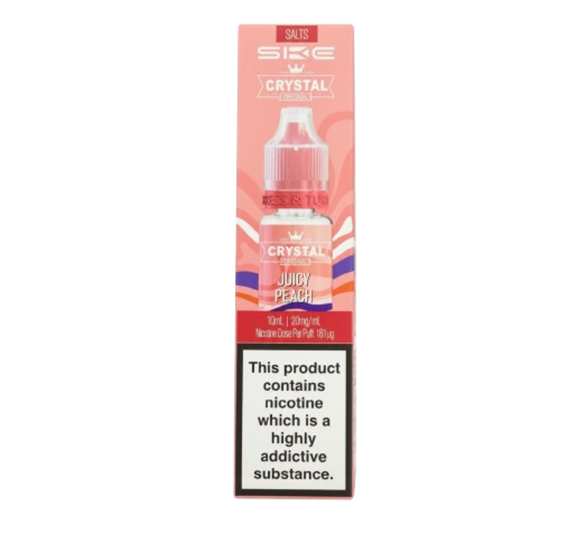 SKE Crystal Juicy Peach Salts