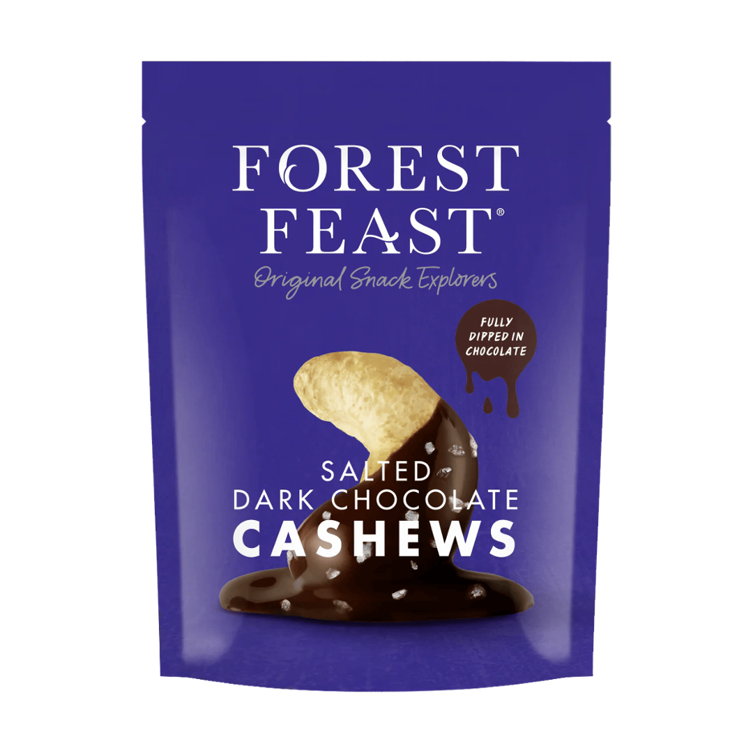 Forest Feast Salted Dark Chocolate Cashews