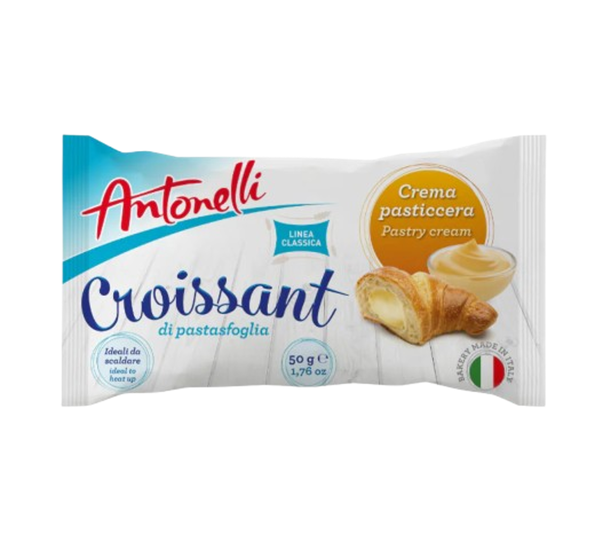 Antonelli Croissant di pastasfoglia – Crema Pasticcera