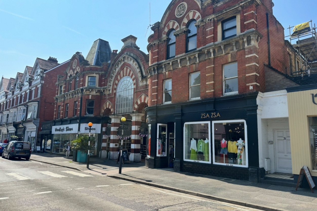 Shopping in Westbourne, Dorset