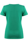 Green Lady Sequin & Pearls Trim Tee