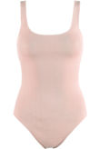 Pink Ribbed Thong Bodysuit-Copy