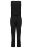 Black Zip Up Jumpsuit
