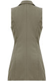 Khaki Tailored Utility Waistcoat