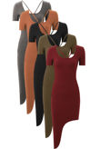 Black Asymmetric Short Sleeve Bodycon Dress