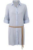 Waist Tie Shirt Dress 