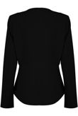 Black Peplum Hook Up Blazer
