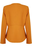 Mustard Peplum Hook Up Blazer