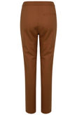 Camel Tailored Straight Pants