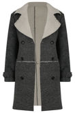  Fleece Lined Overcoat