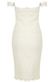 Floral Embroidery Bodycon Dress