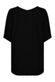 Black Contrast EYE Detailed Tees
