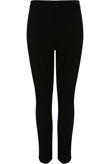 Black Front Lace Up Leggings