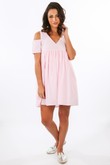 s/812/11616-_Cold_Shoulder_Oversized_Cotton_Playsuit_With_Dress_Overlay_In_Pink__98453.jpg