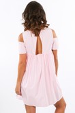 x/982/11616-_Cold_Shoulder_Oversized_Cotton_Playsuit_With_Dress_Overlay_In_Pink-3__91536.jpg