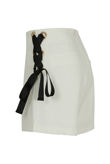 White Lace Trim Short