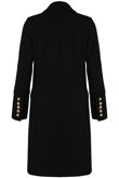 Golden Button Double Breast Long line Coat