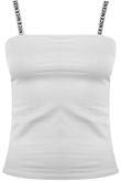 White Printed Straps Cami