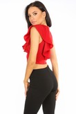 y/765/11831-_Red_Frill_Shoulder_Crepe_Crop_Top-4__45961.jpg