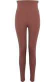 Taupe High Waist Tailored Trousers