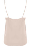 Beige Scallop Net Trim Cami