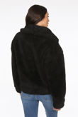 Black Borg Teddy Jacket