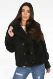 Black Borg Teddy Jacket