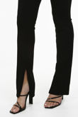 Elasticated Waist Zip Up Ankle Trouser