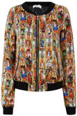 Divinity Print  Bomber Jacket
